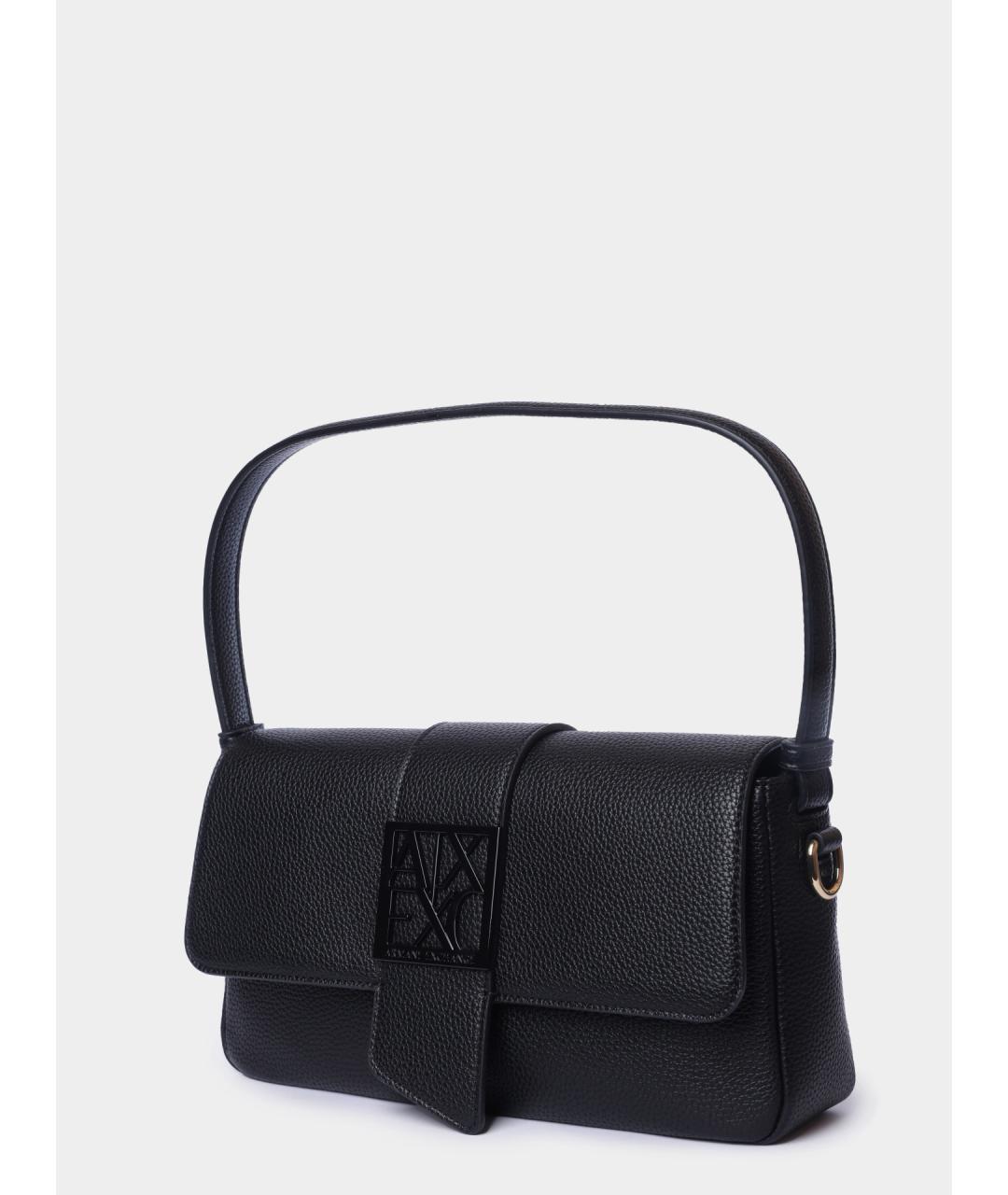 ARMANI EXCHANGE Черная сумка через плечо, фото 2