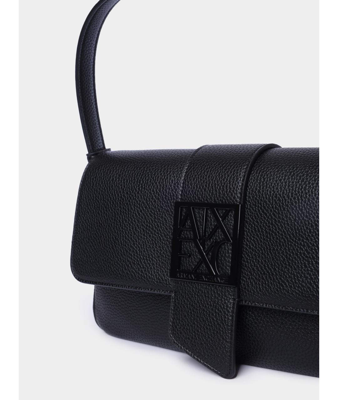 ARMANI EXCHANGE Черная сумка через плечо, фото 3