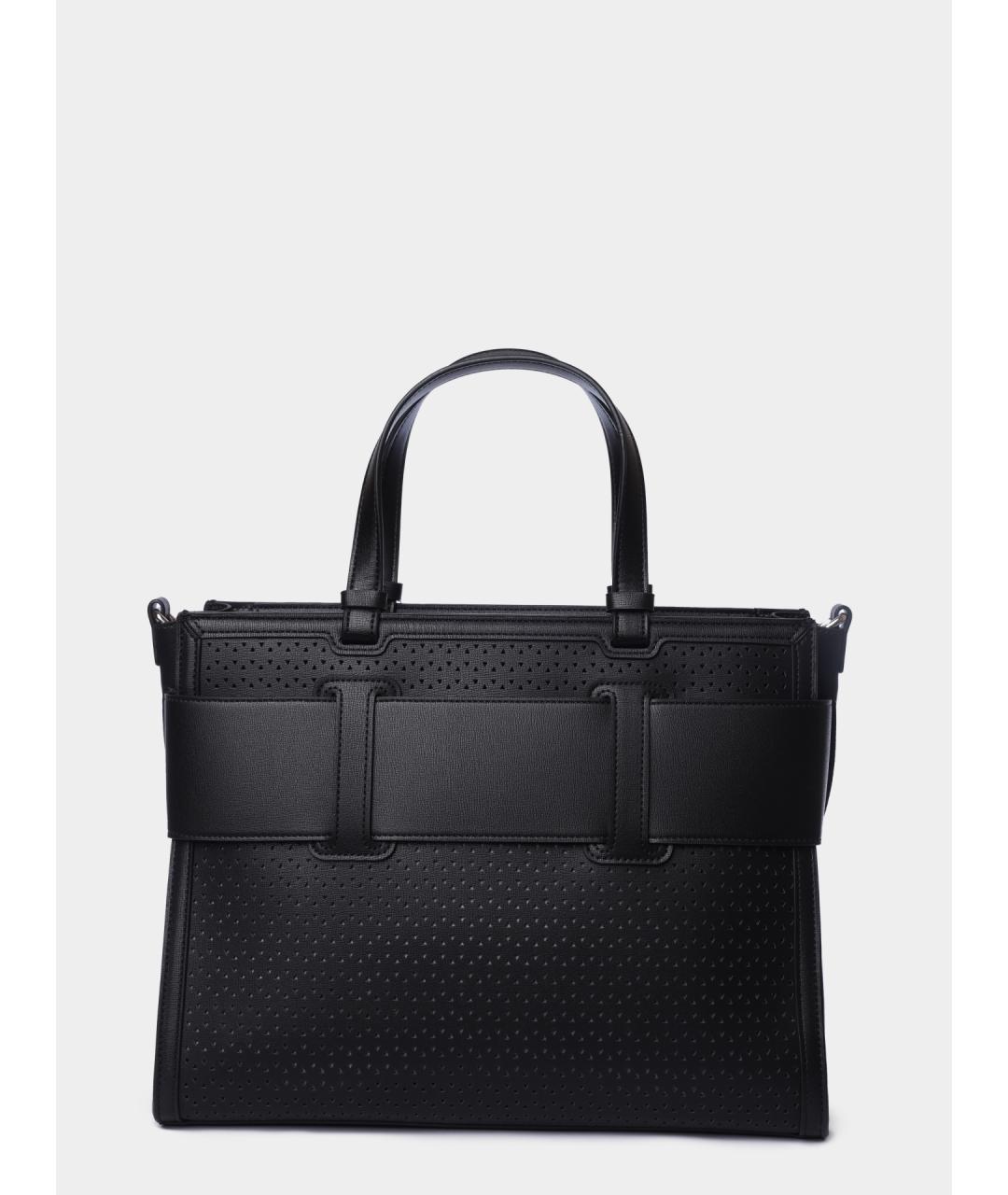 ARMANI EXCHANGE Черная сумка тоут, фото 4
