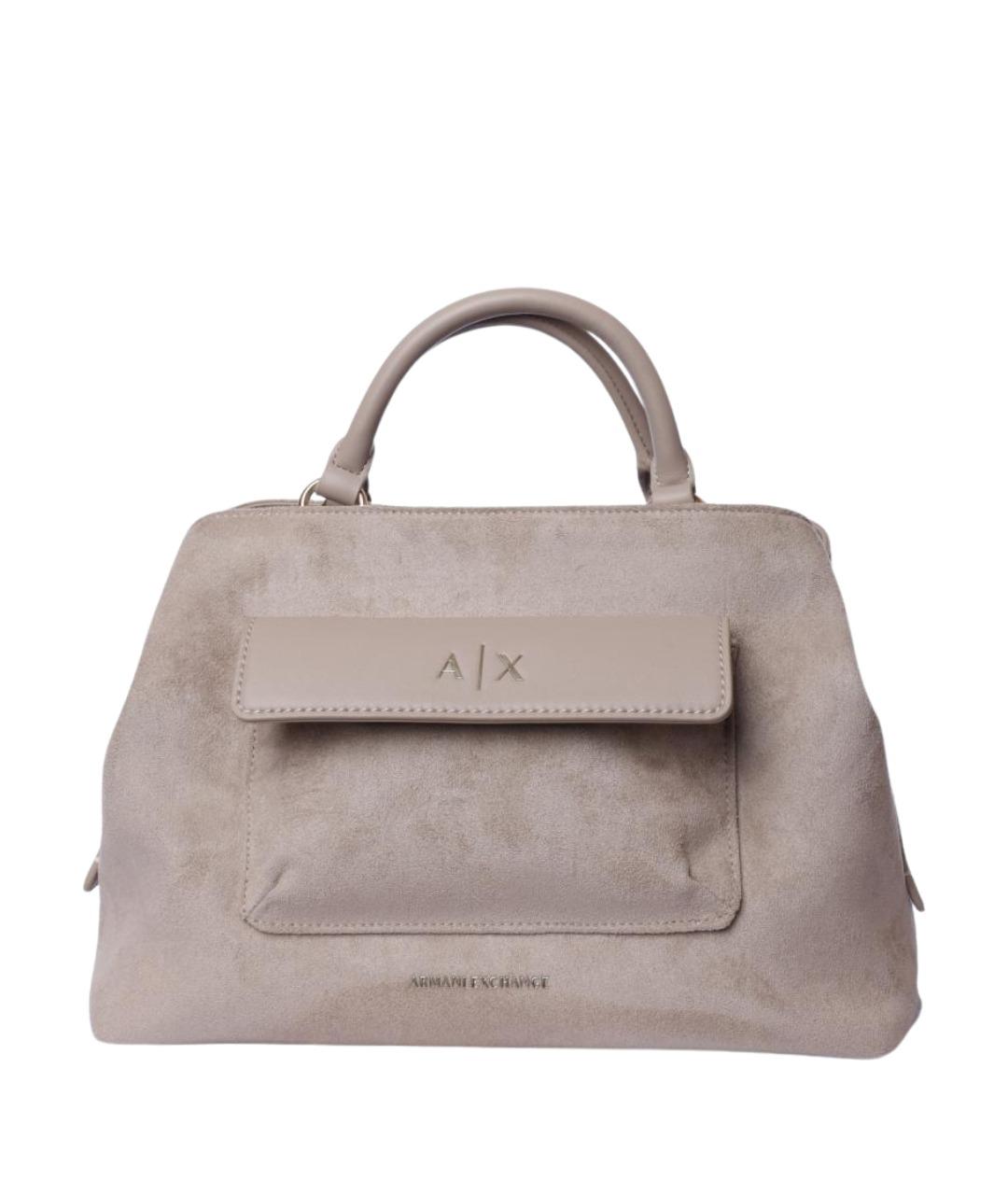 ARMANI EXCHANGE Бежевая сумка через плечо, фото 1