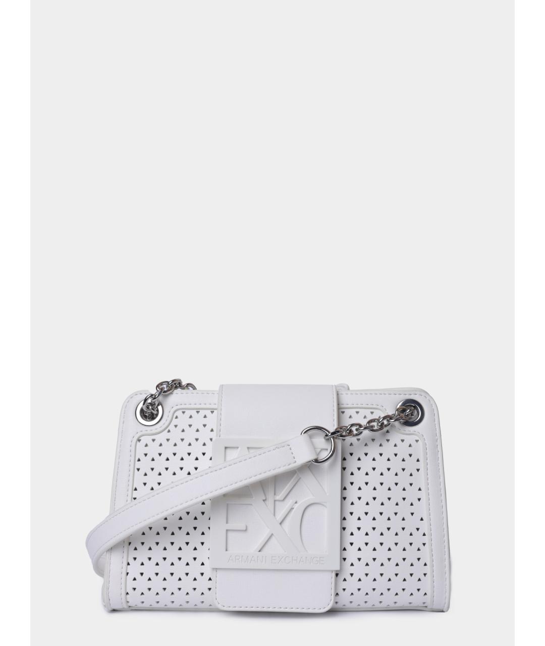 ARMANI EXCHANGE Белая сумка через плечо, фото 3