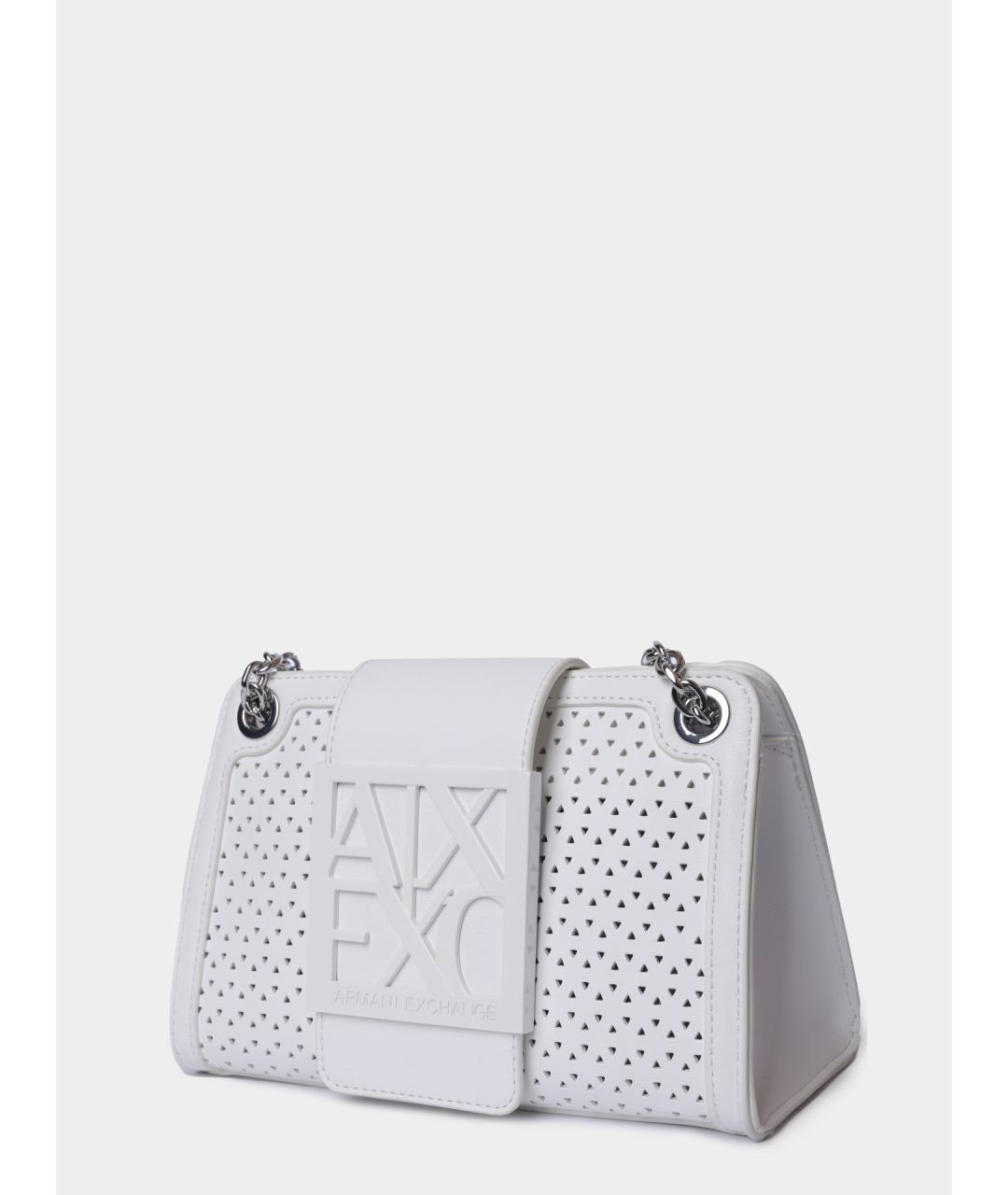 ARMANI EXCHANGE Белая сумка через плечо, фото 4