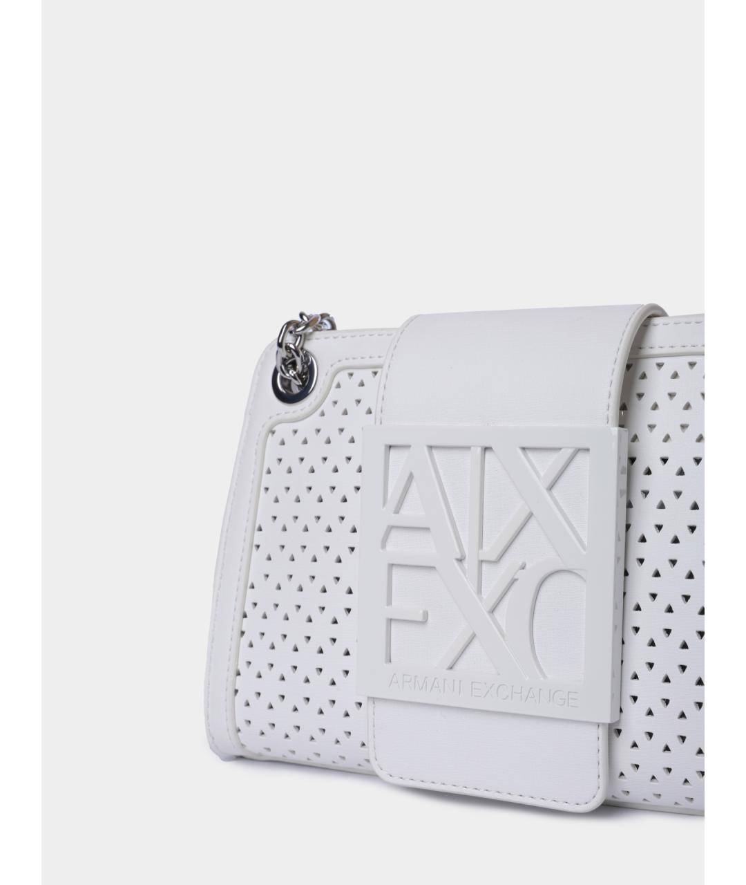 ARMANI EXCHANGE Белая сумка через плечо, фото 5