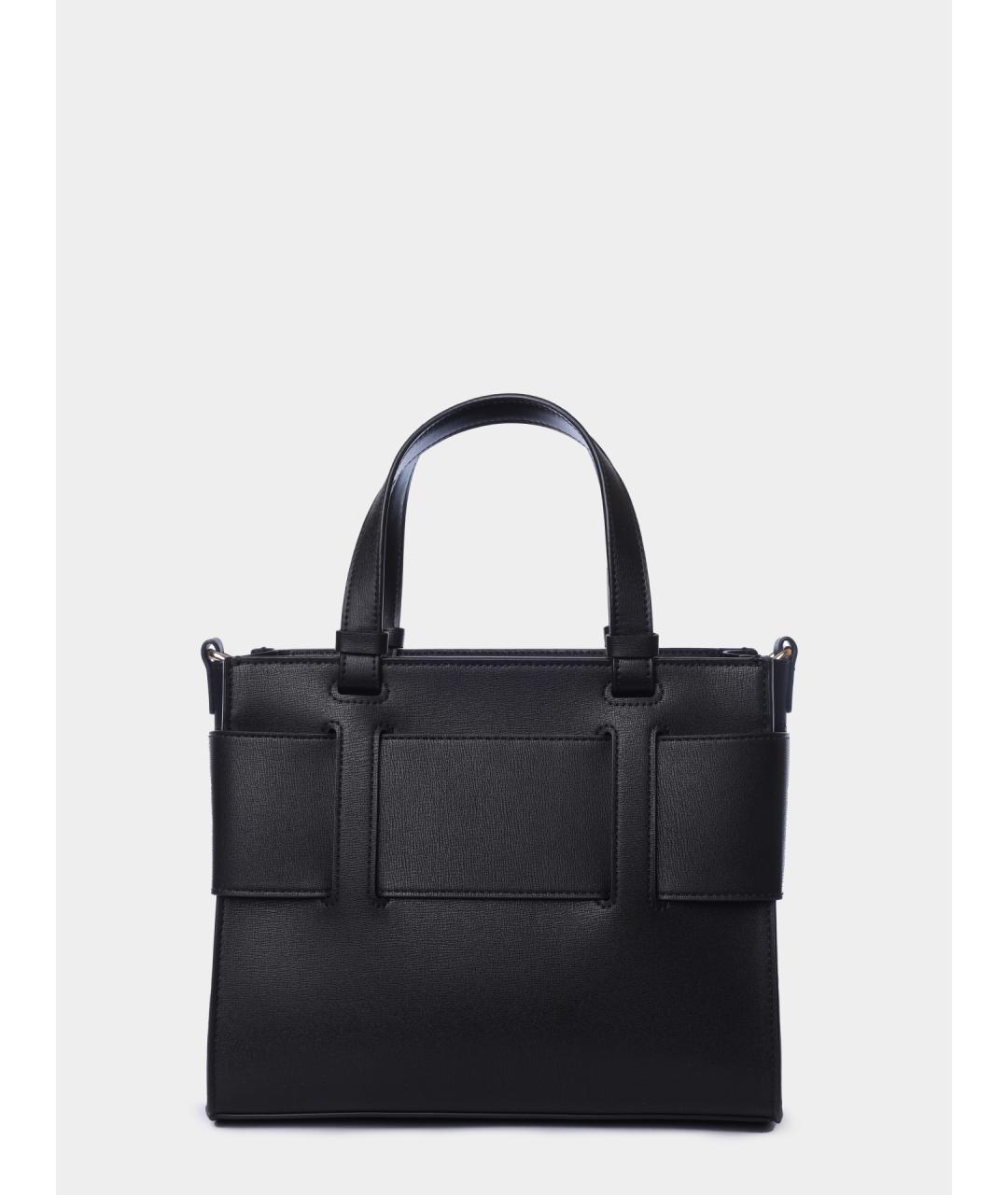 ARMANI EXCHANGE Черная синтетическая сумка тоут, фото 4