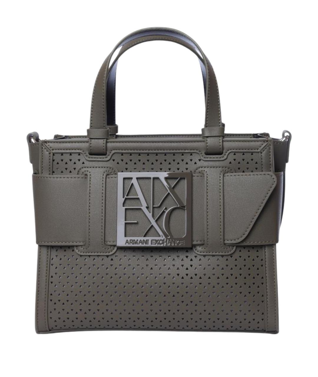 ARMANI EXCHANGE Зеленая сумка через плечо, фото 1