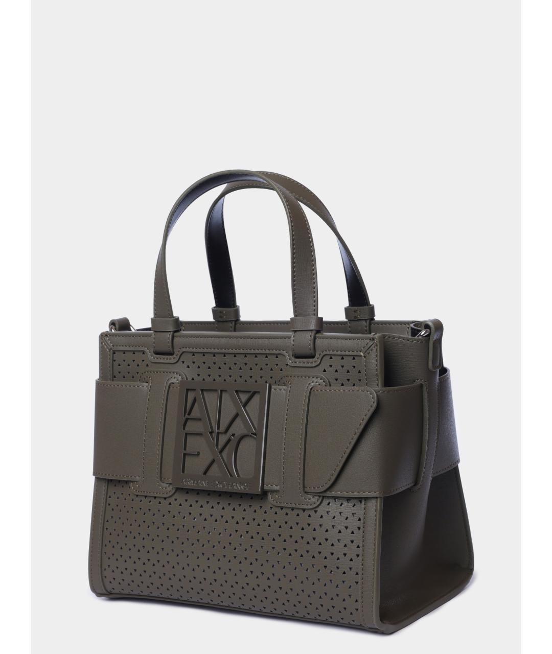 ARMANI EXCHANGE Зеленая сумка через плечо, фото 2