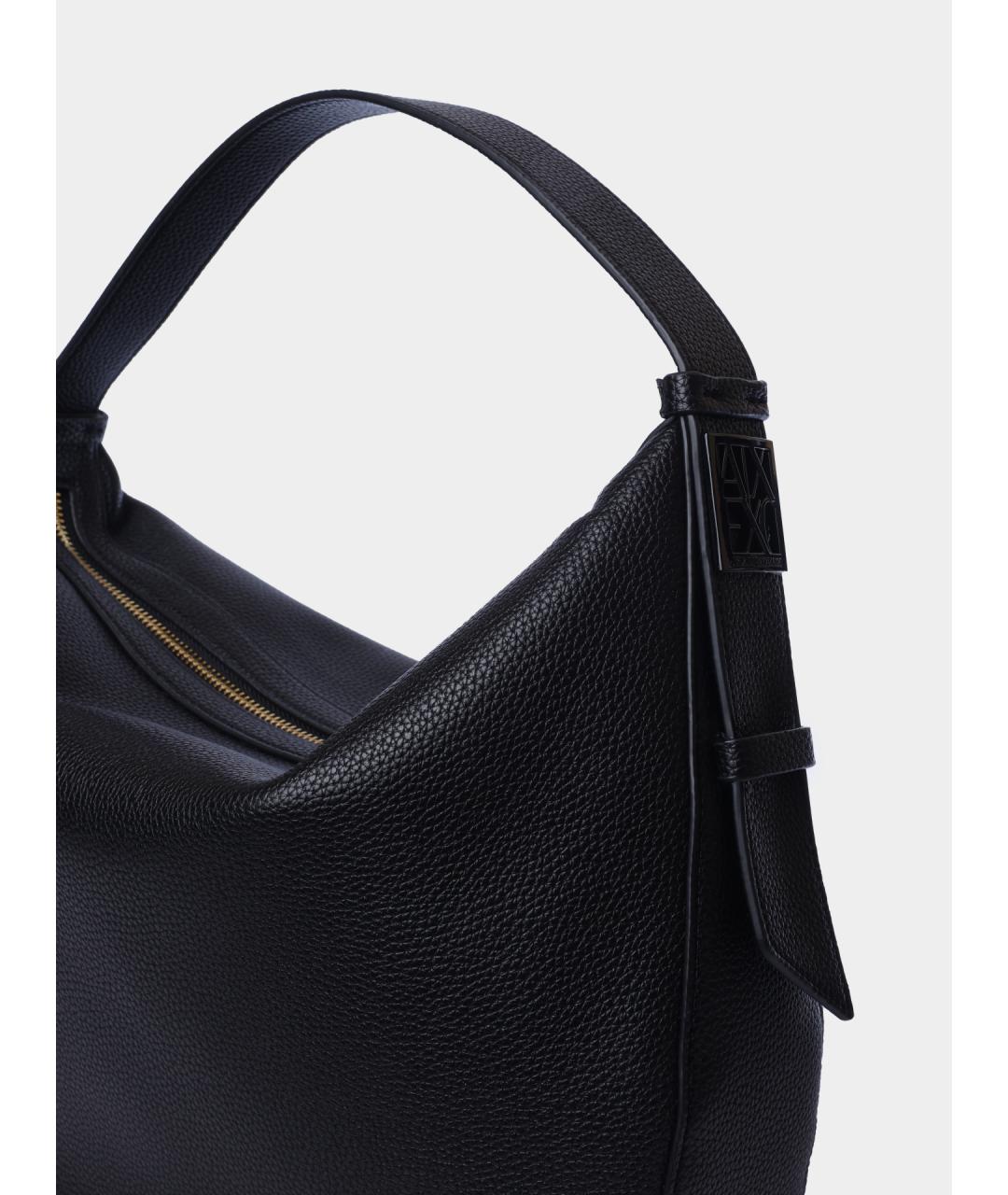 ARMANI EXCHANGE Черная сумка через плечо, фото 3