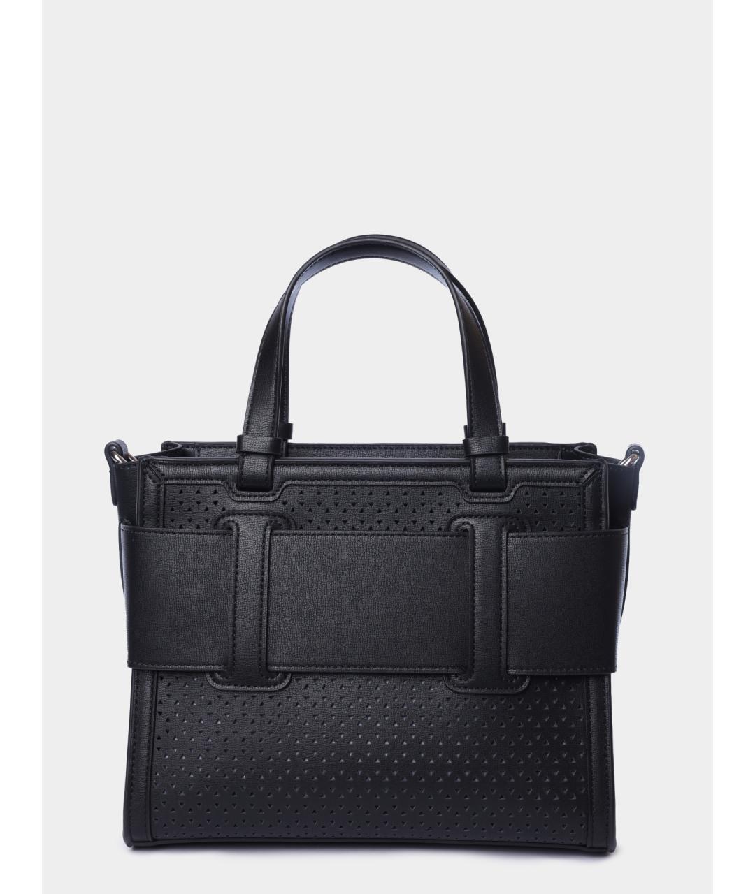 ARMANI EXCHANGE Черная сумка тоут, фото 4