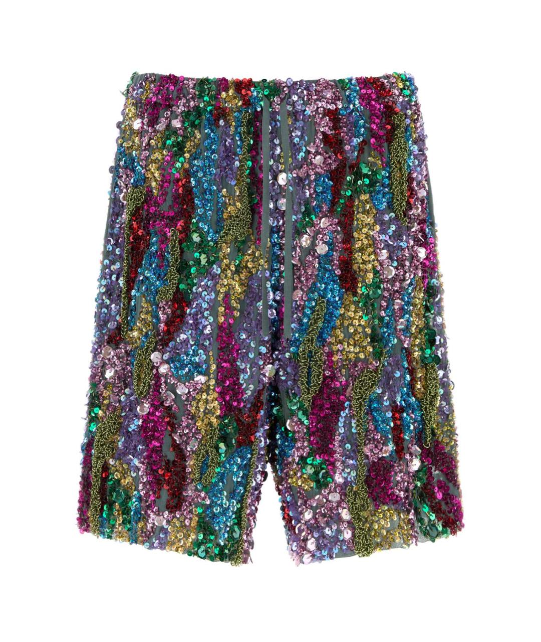 DRIES VAN NOTEN Мульти вискозные шорты, фото 1