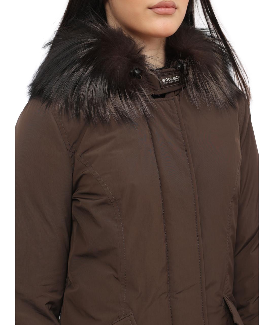 WOOLRICH Коричневая куртка, фото 4