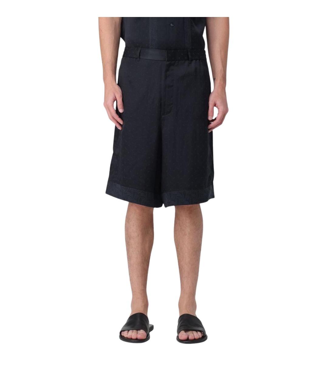 EMPORIO ARMANI Мульти вискозные шорты, фото 1