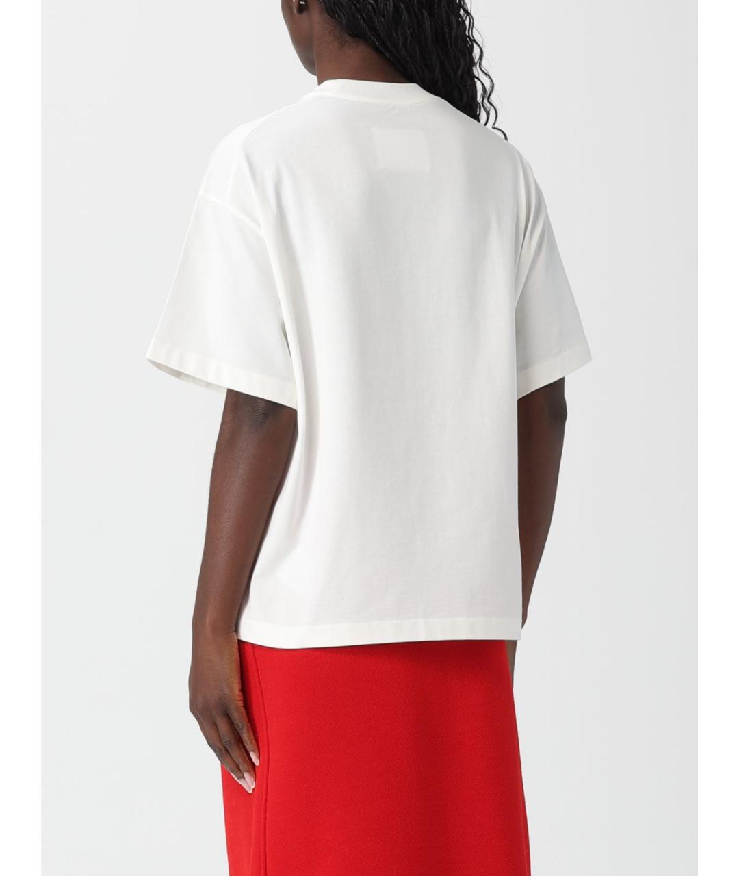 JIL SANDER Хлопковая футболка, фото 2