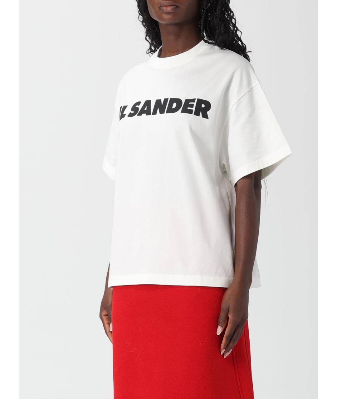 JIL SANDER Хлопковая футболка, фото 3