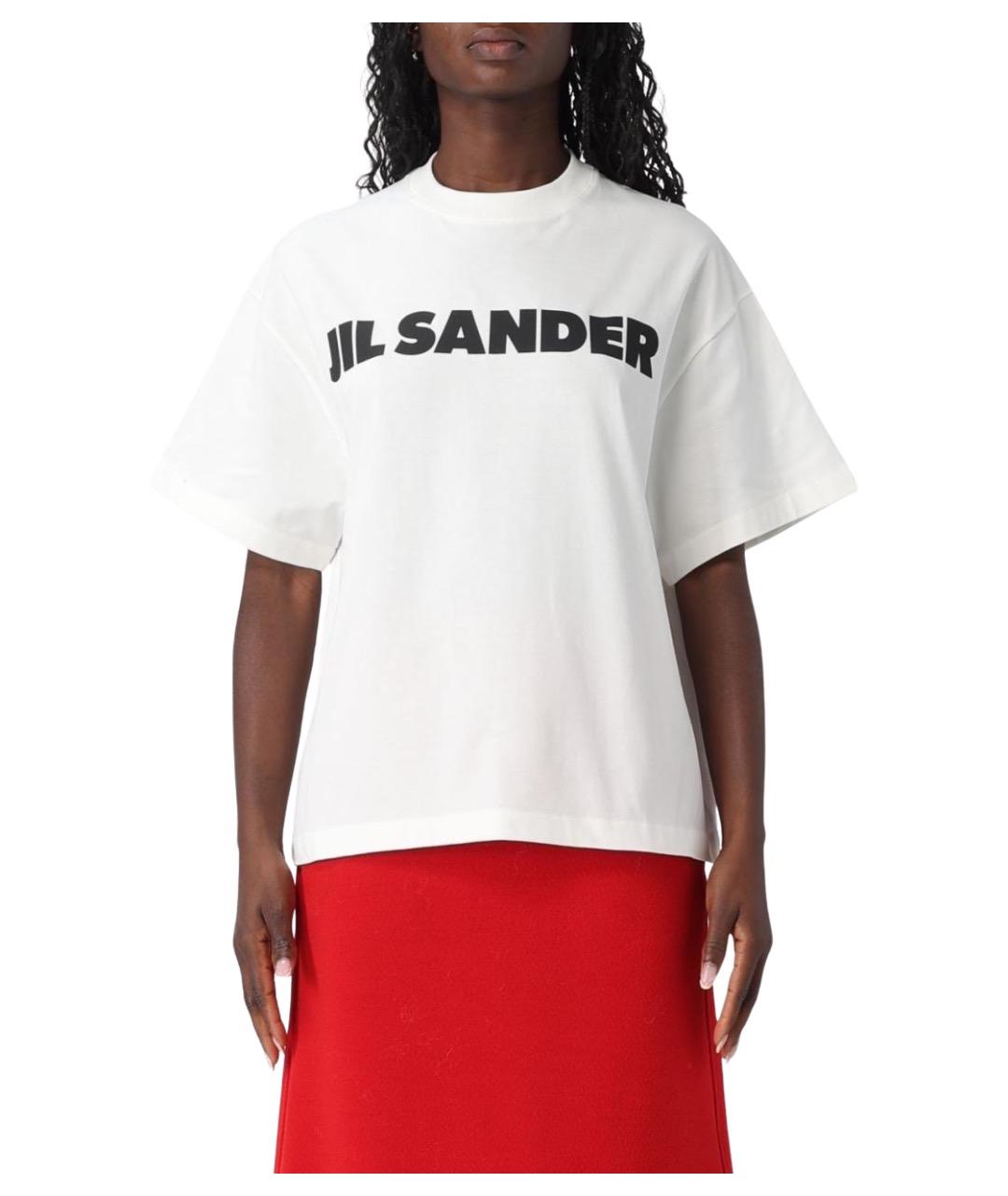 JIL SANDER Хлопковая футболка, фото 1