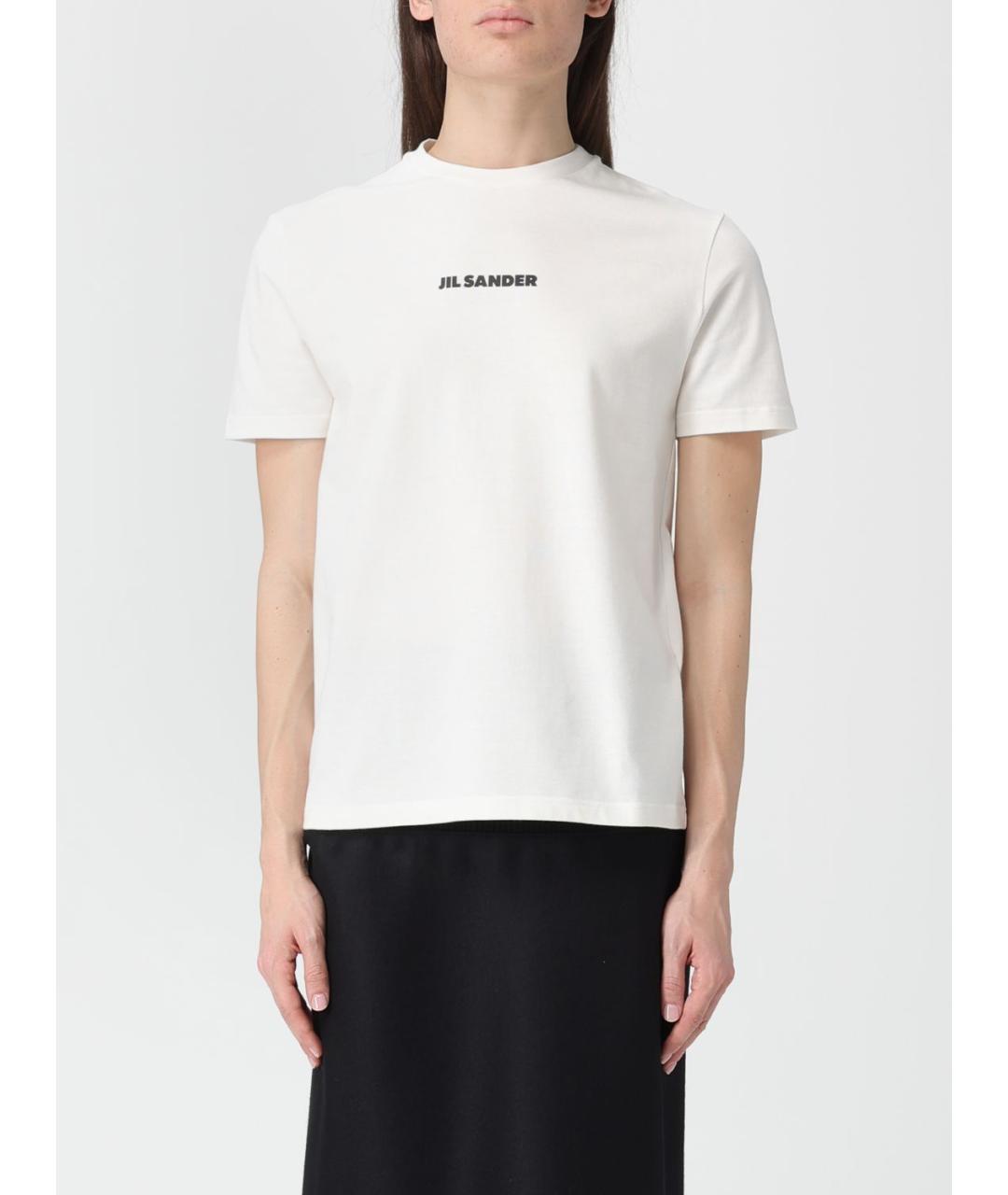 JIL SANDER Хлопковая футболка, фото 5