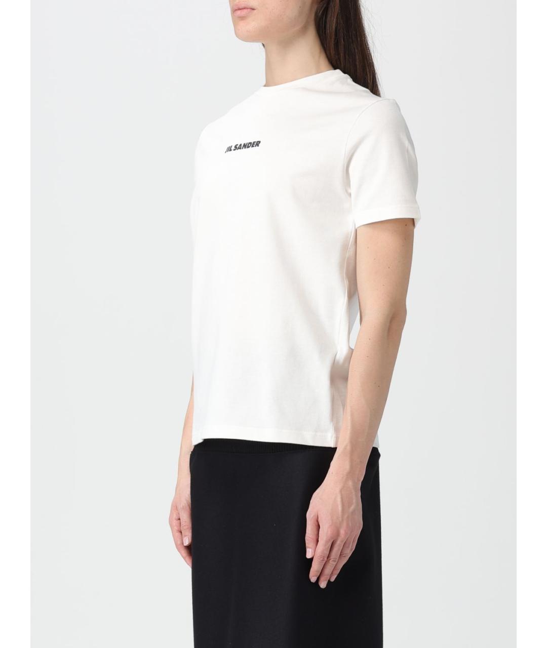 JIL SANDER Хлопковая футболка, фото 3