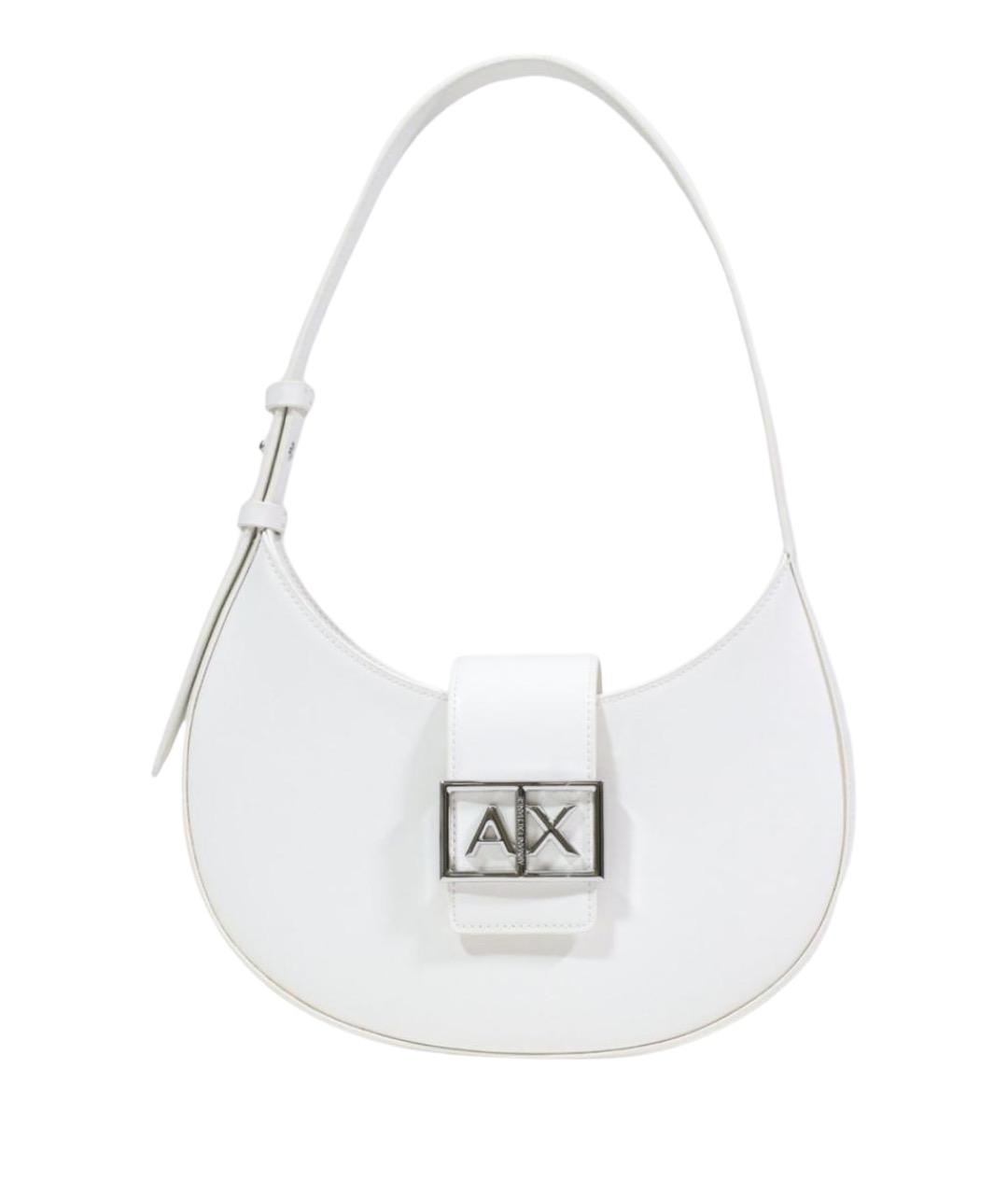 ARMANI EXCHANGE Белая синтетическая сумка через плечо, фото 1