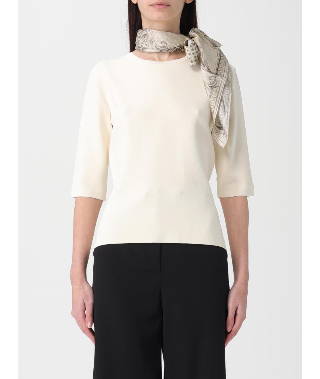 MAX MARA Мульти шелковый шарф, фото 2