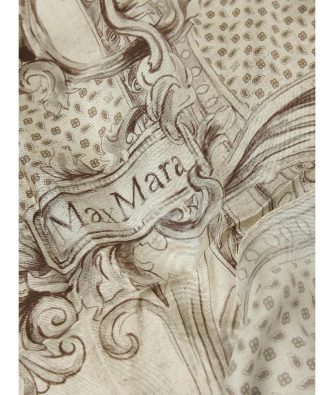 MAX MARA Мульти шелковый шарф, фото 3