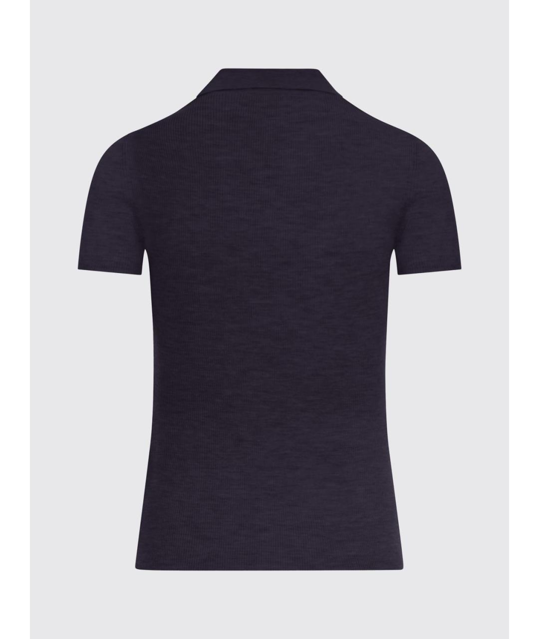 MAX MARA Синяя блузы, фото 3