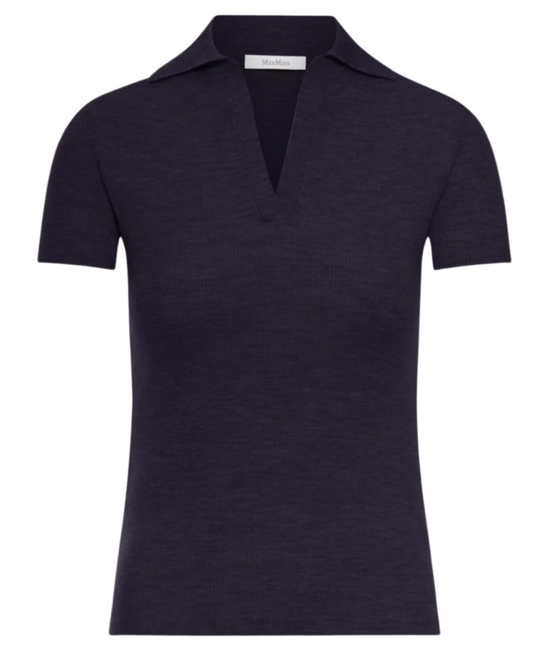 MAX MARA Синяя блузы, фото 1