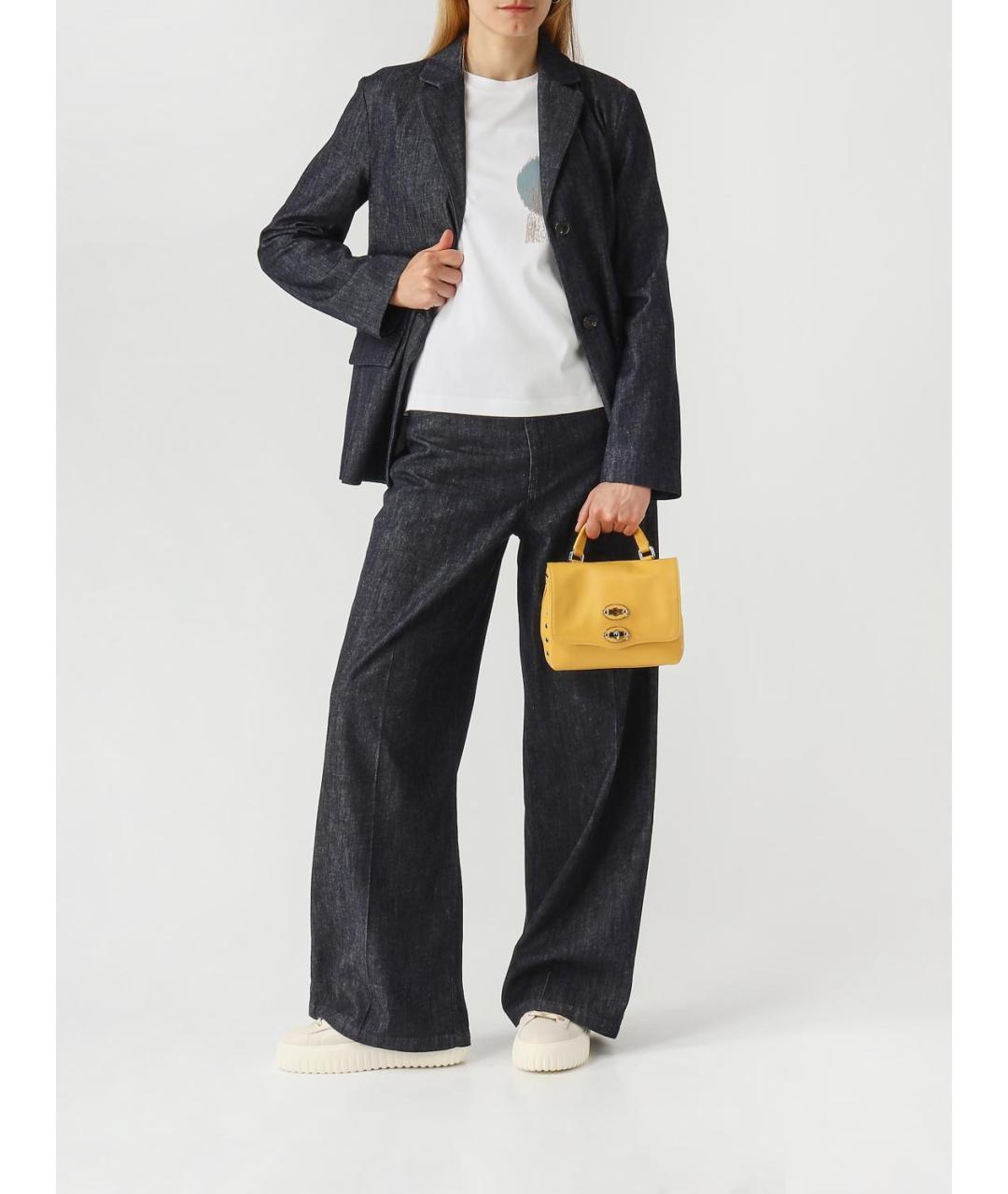 MAX MARA Белая хлопковая футболка, фото 2