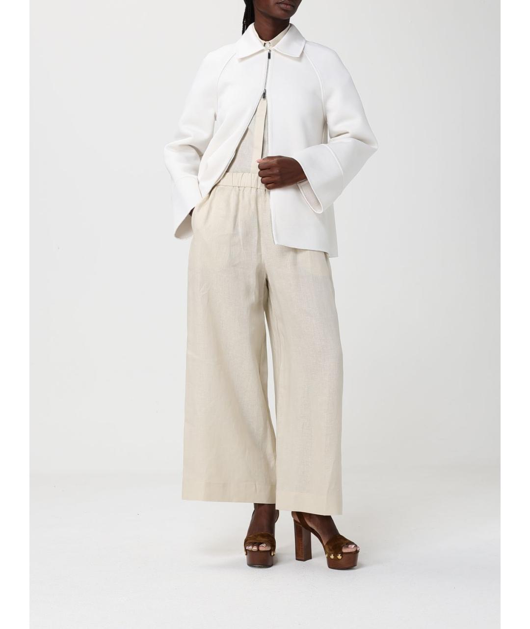 MAX MARA Бежевая рубашка, фото 2