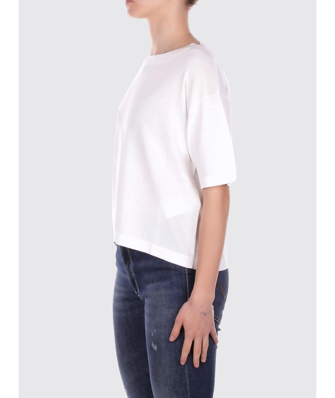 MAX MARA Белая футболка, фото 3