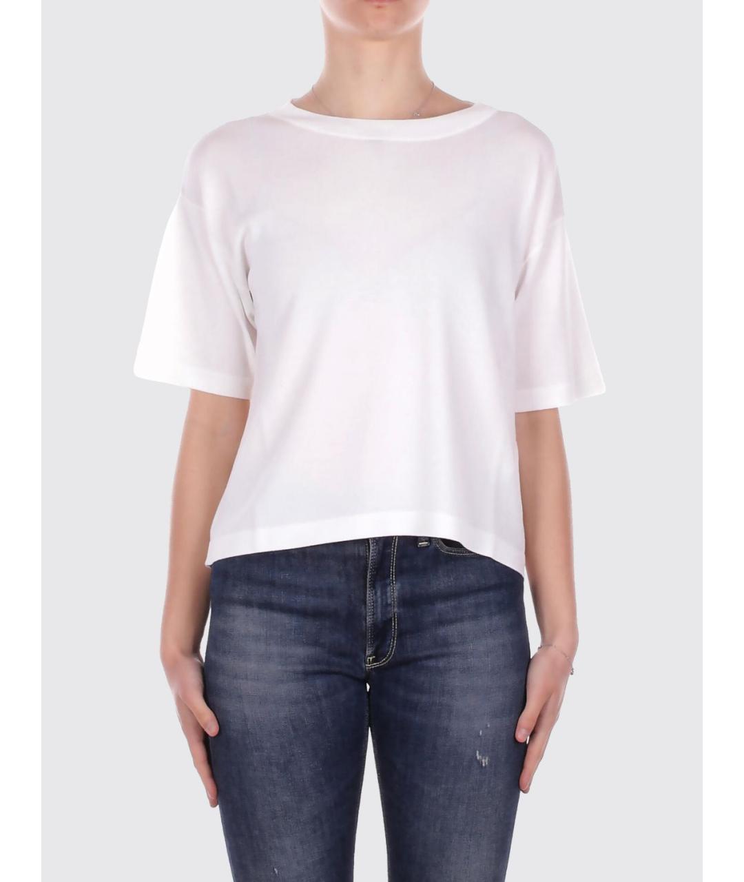 MAX MARA Белая футболка, фото 4