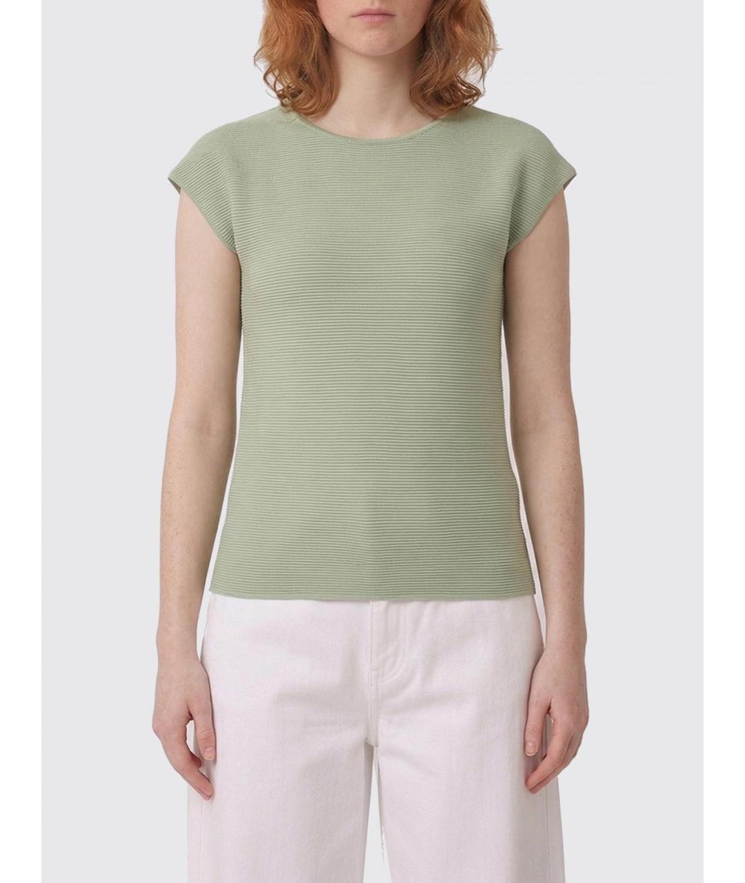 MAX MARA Салатовая майка, фото 3