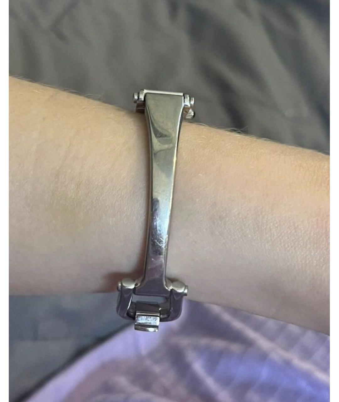 GUCCI Серебряные часы, фото 6