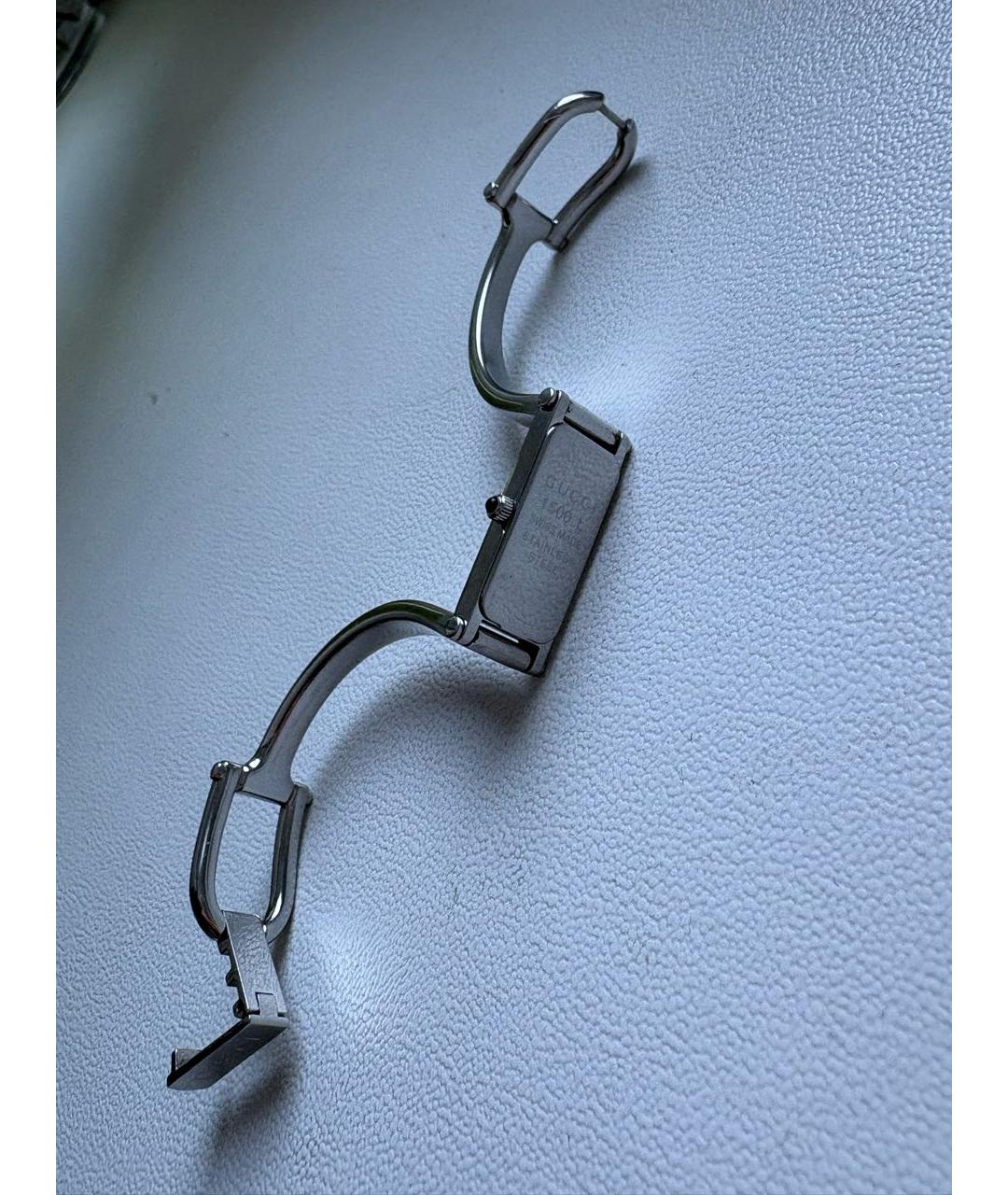 GUCCI Серебряные часы, фото 2