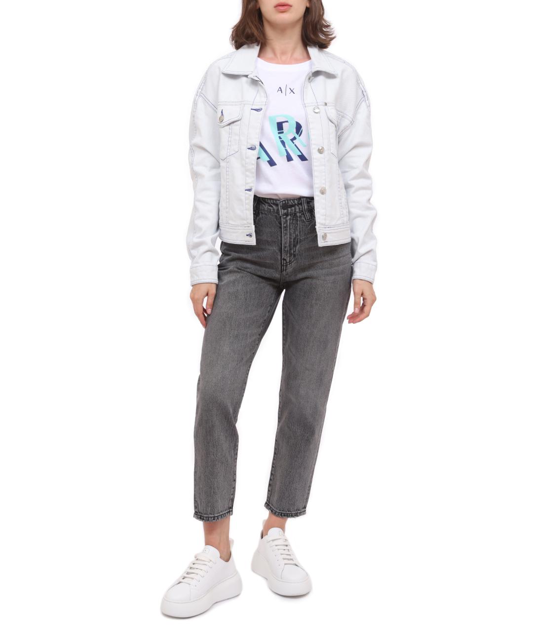 ARMANI EXCHANGE Голубая куртка, фото 1