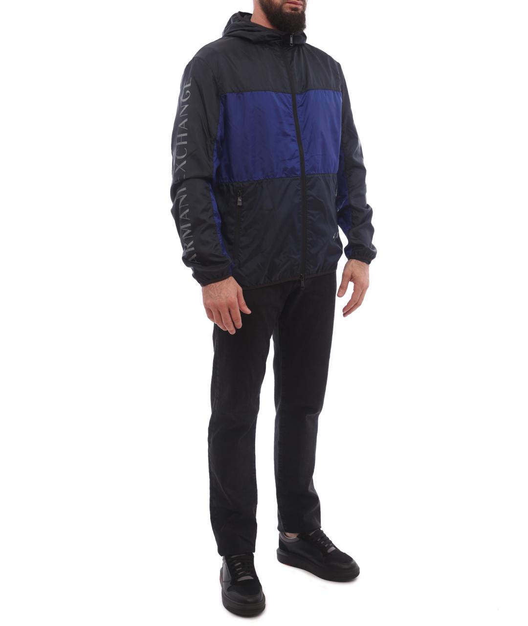 ARMANI EXCHANGE Синяя куртка, фото 2