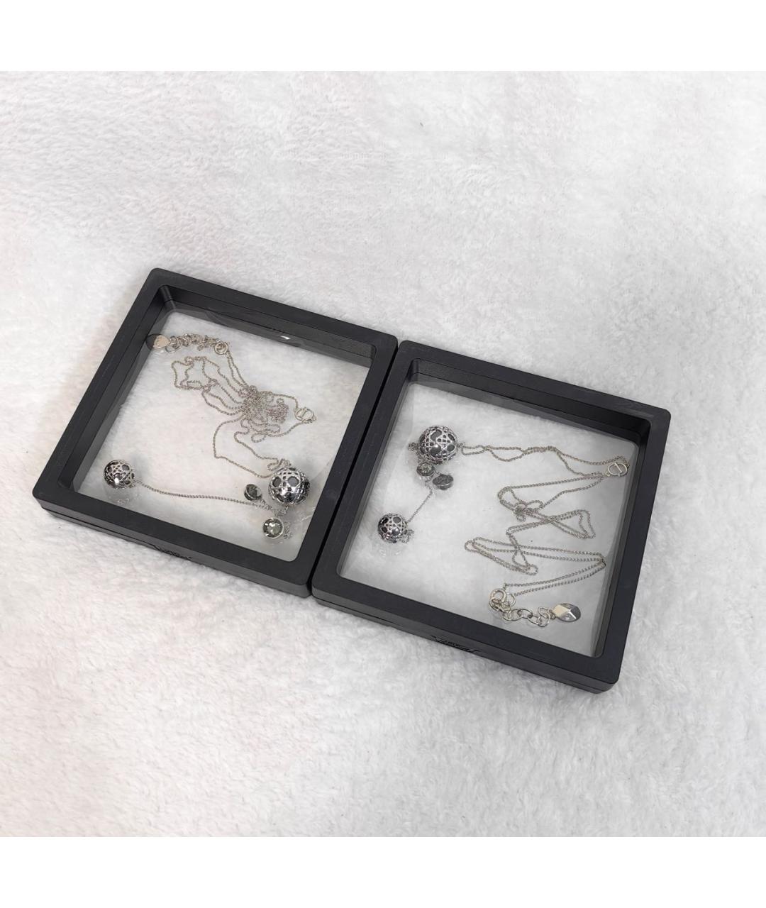 CHRISTIAN DIOR Серебряное колье, фото 4