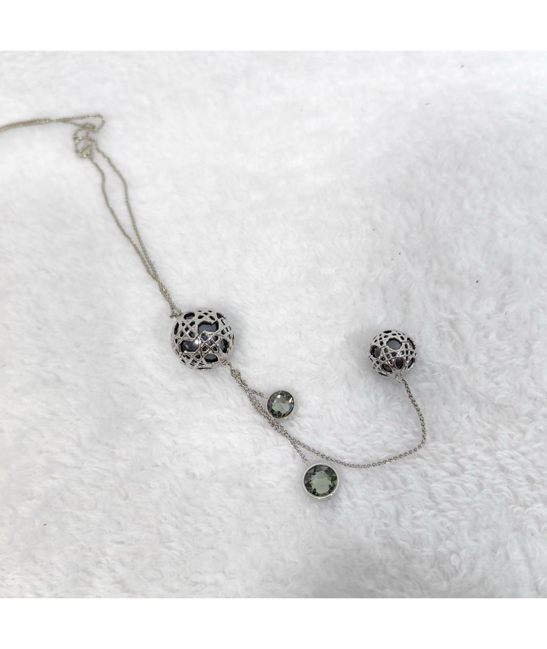 CHRISTIAN DIOR Серебряное колье, фото 2
