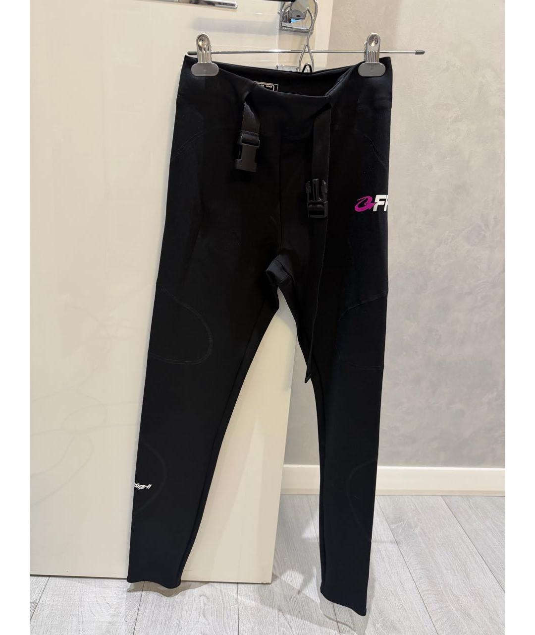 OFF-WHITE Черные леггинсы и велосипедки, фото 5