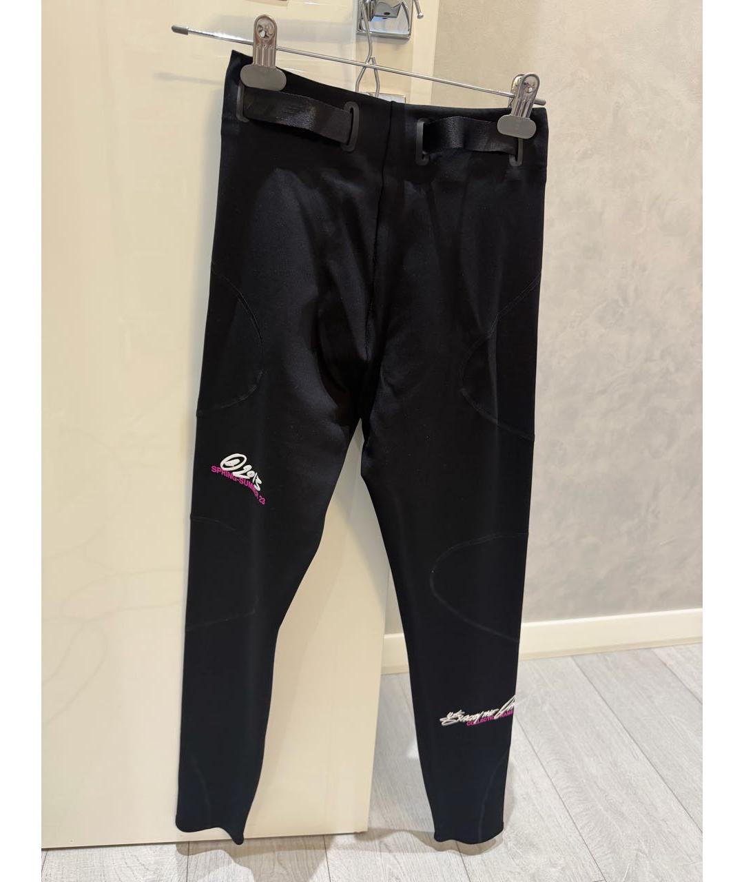 OFF-WHITE Черные леггинсы и велосипедки, фото 2