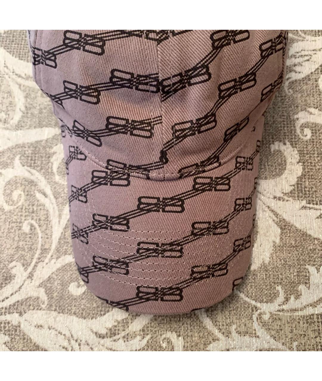BALENCIAGA Бежевая хлопковая кепка, фото 2