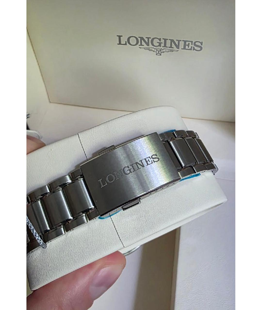 LONGINES Серые часы, фото 5