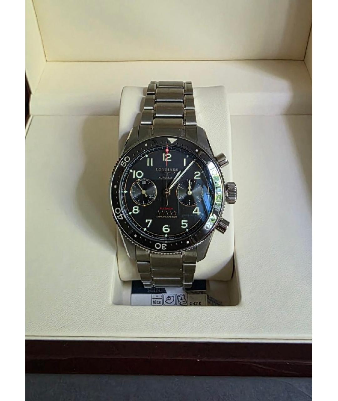 LONGINES Серые часы, фото 2