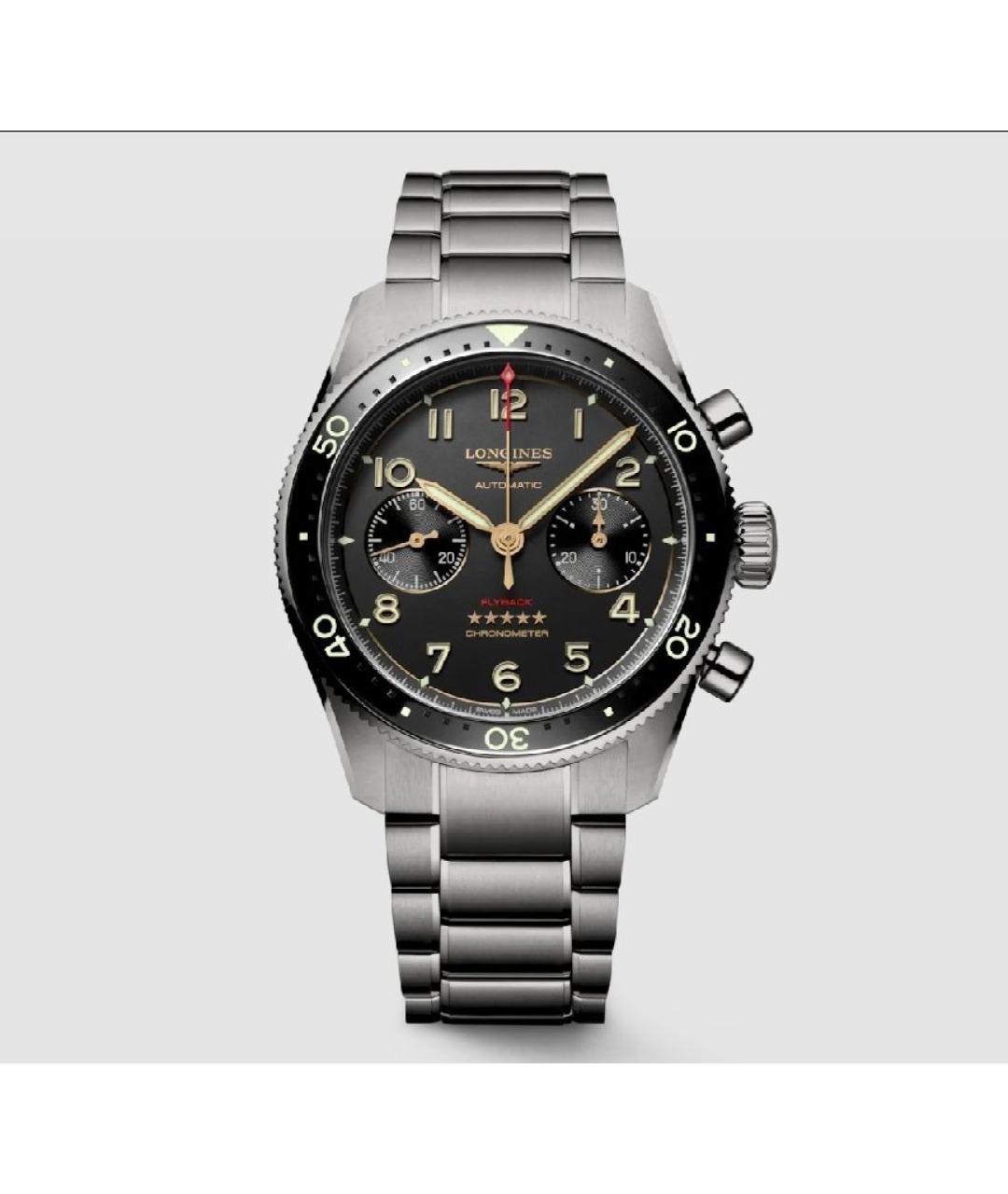 LONGINES Серые часы, фото 7