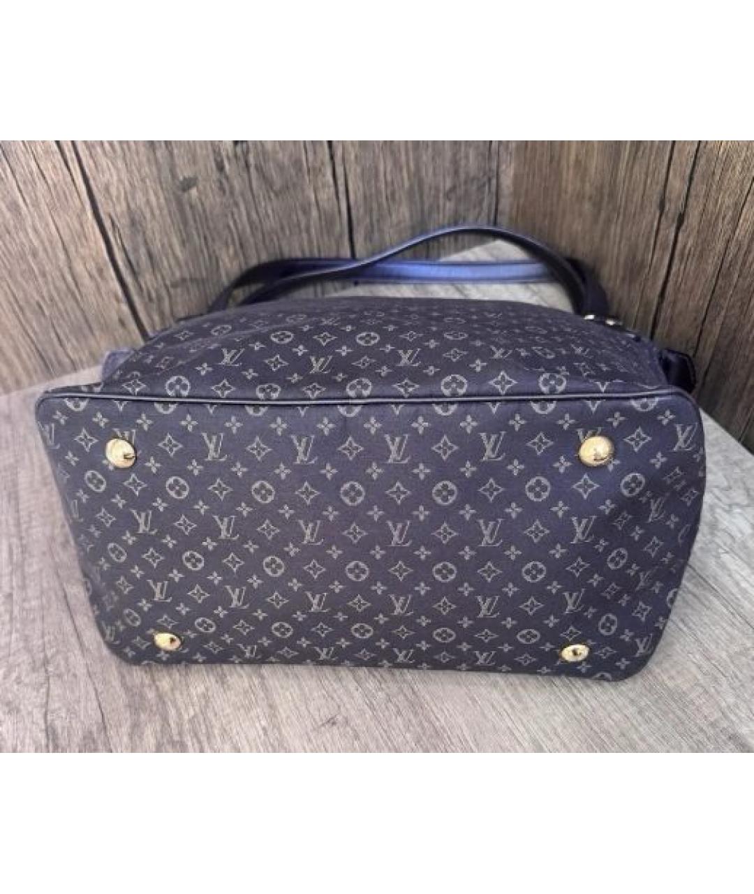 LOUIS VUITTON Темно-синяя сумка с короткими ручками, фото 5