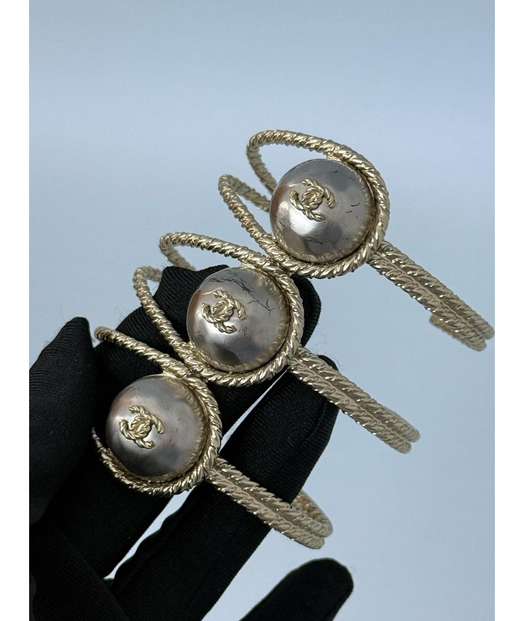 CHANEL Золотой браслет, фото 6