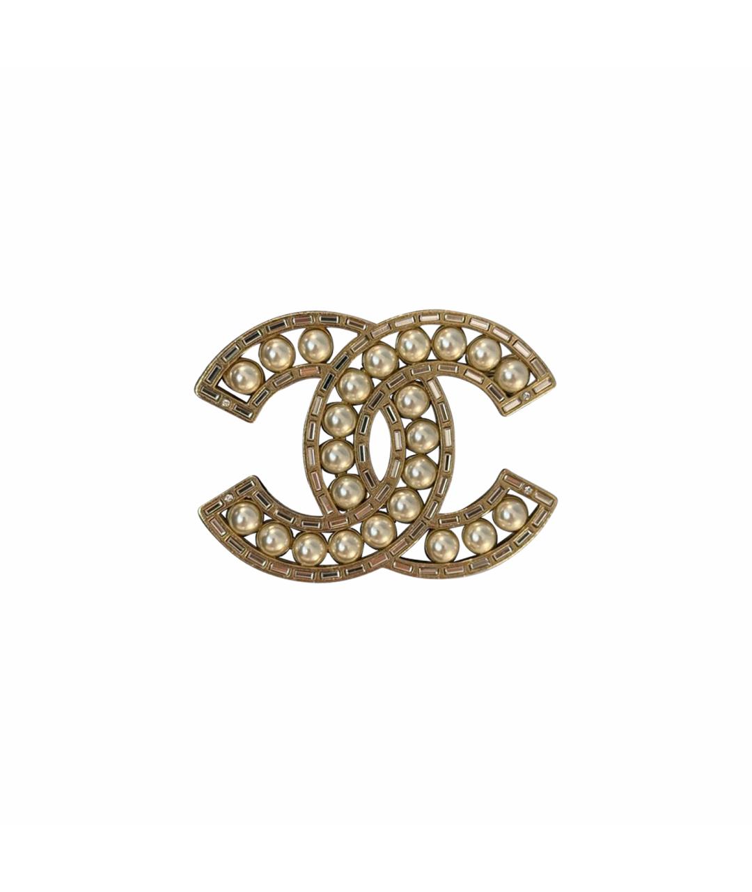 CHANEL Золотая булавка / брошь, фото 1