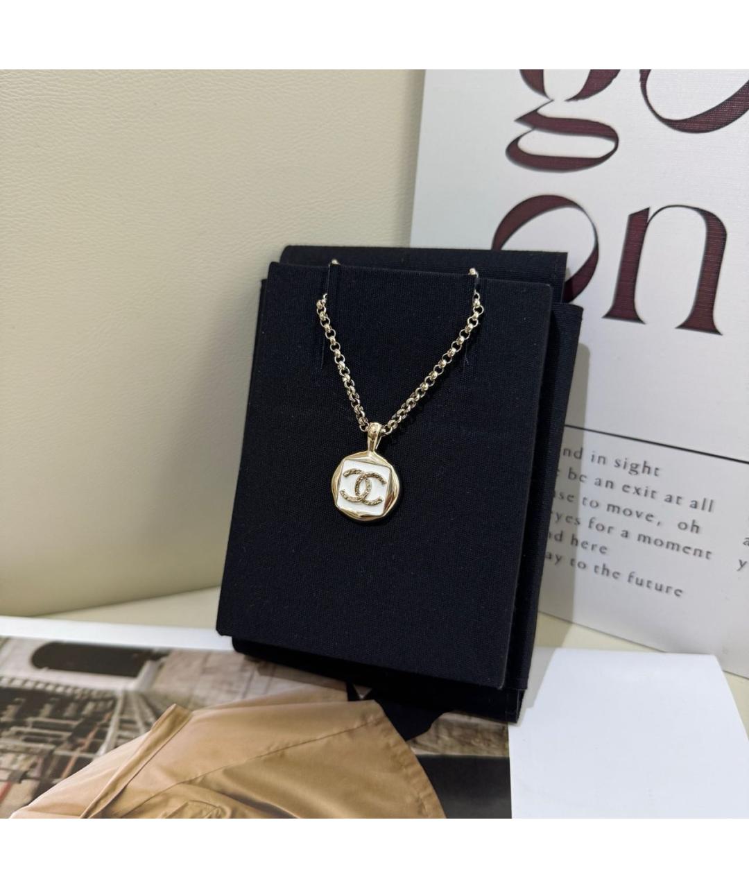CHANEL Золотое колье, фото 4