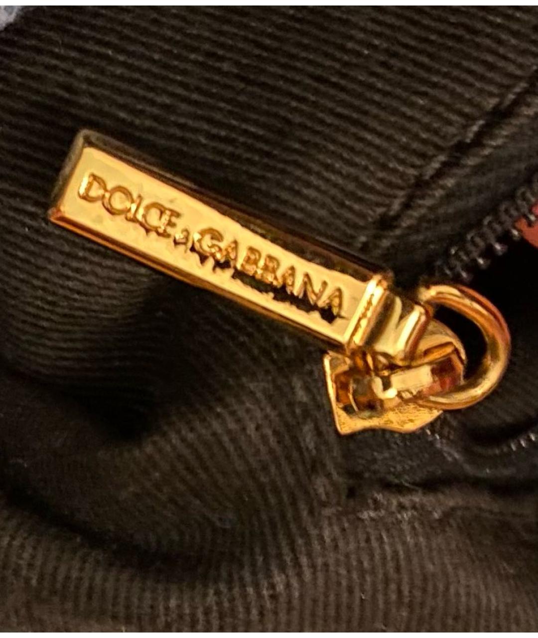 DOLCE&GABBANA Синяя деним сумка тоут, фото 8