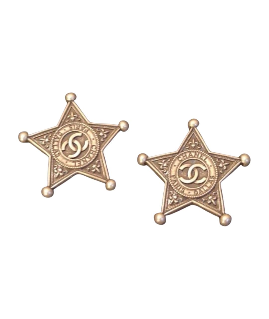 CHANEL Серебряные серьги, фото 1