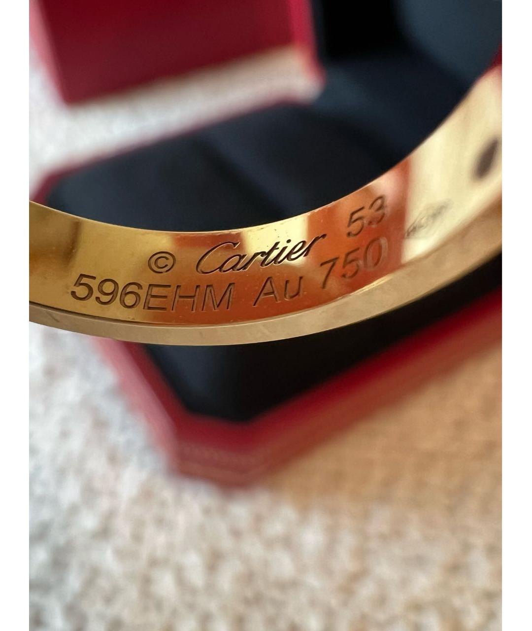 CARTIER Золотое кольцо из желтого золота, фото 3