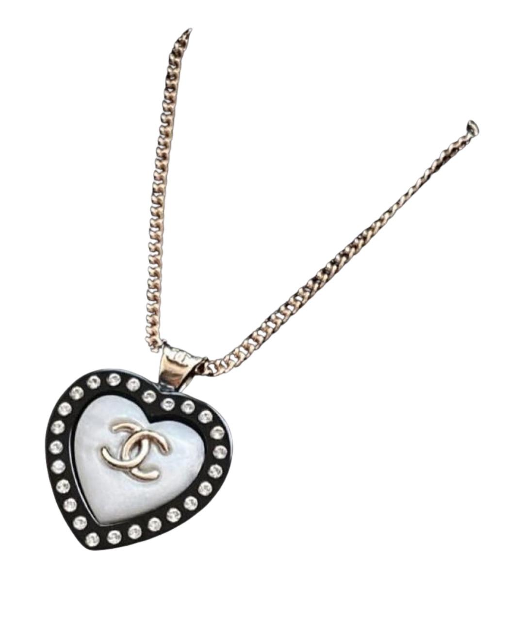 CHANEL Черное колье, фото 1
